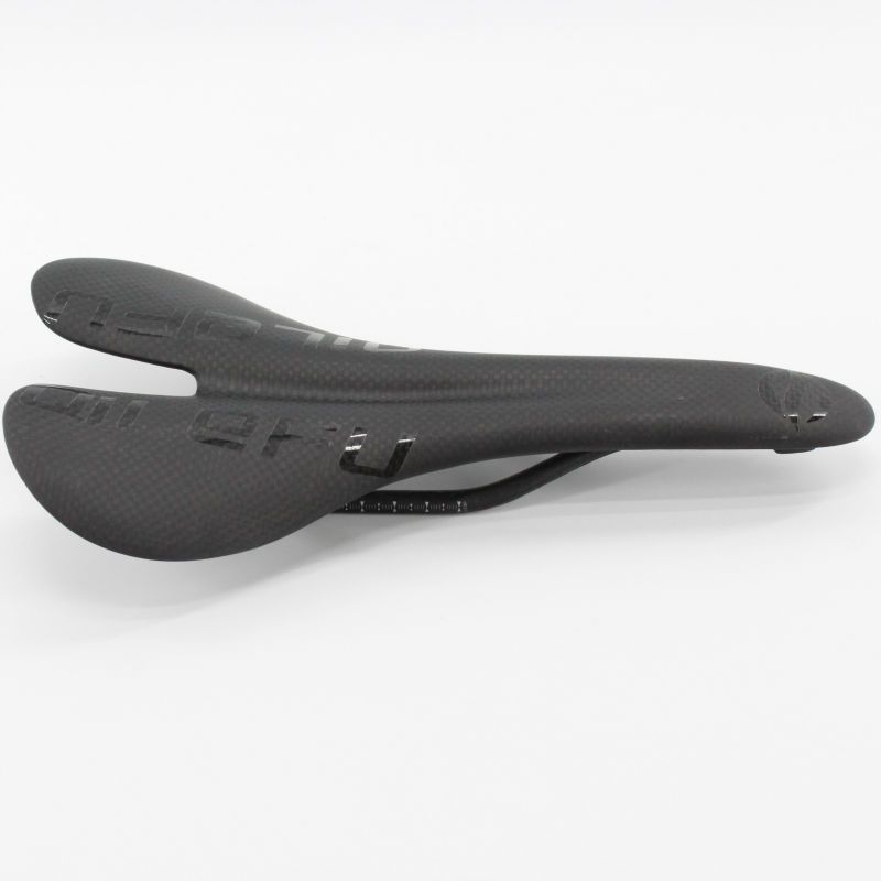 Newest Black QILEFU Mountain Bike Matt 3K Full Carbon Fibre Saddle Carbon Bicycle Saddle Road Front Seat Mat MTB Parts Free Ship