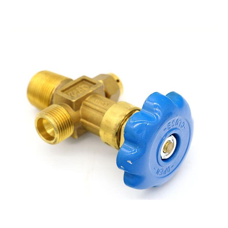 DN4 15MPa Oxygen Cylinder Valve Qf-2 Oxygen Valve Copper