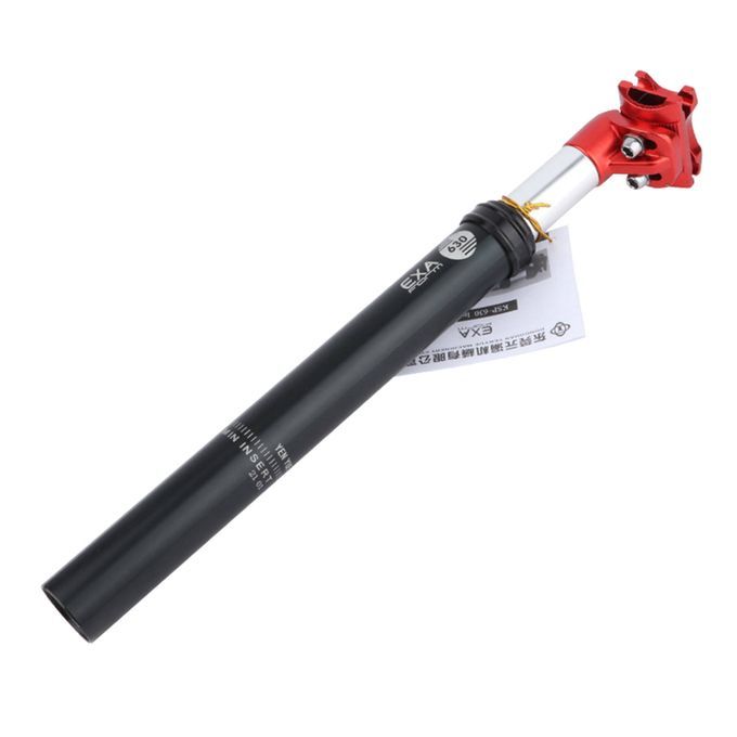 Bike Seatpost Alumium Alloy Oil Pressure Damping Seat 31.6mm Black Red