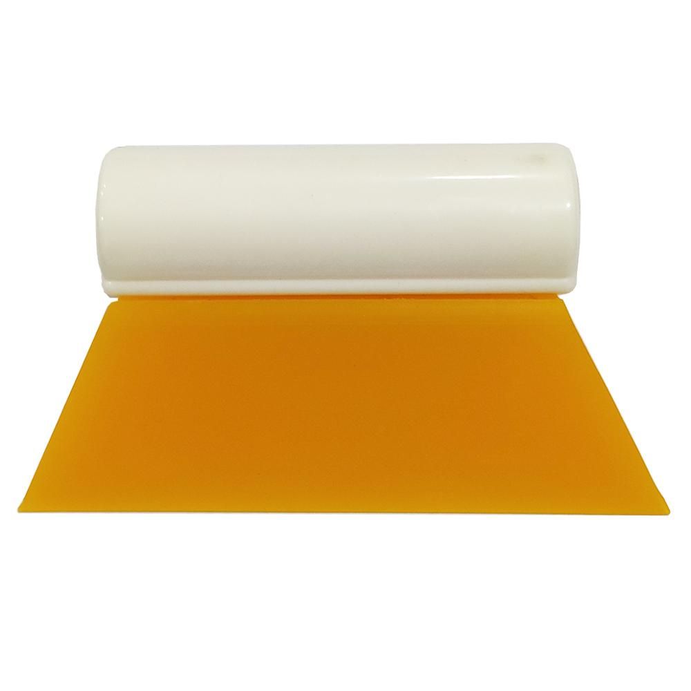 10cm Yellow Soft Turbo Squeegee Bevel Rubber Window Tint Corner Ing Tools Car Wrapping Tools B28