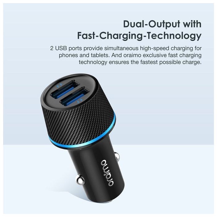 Highway Dual USB Fast Charging Car Charger