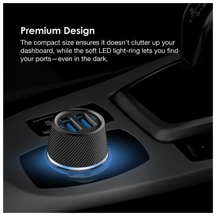 Highway Dual USB Fast Charging Car Charger