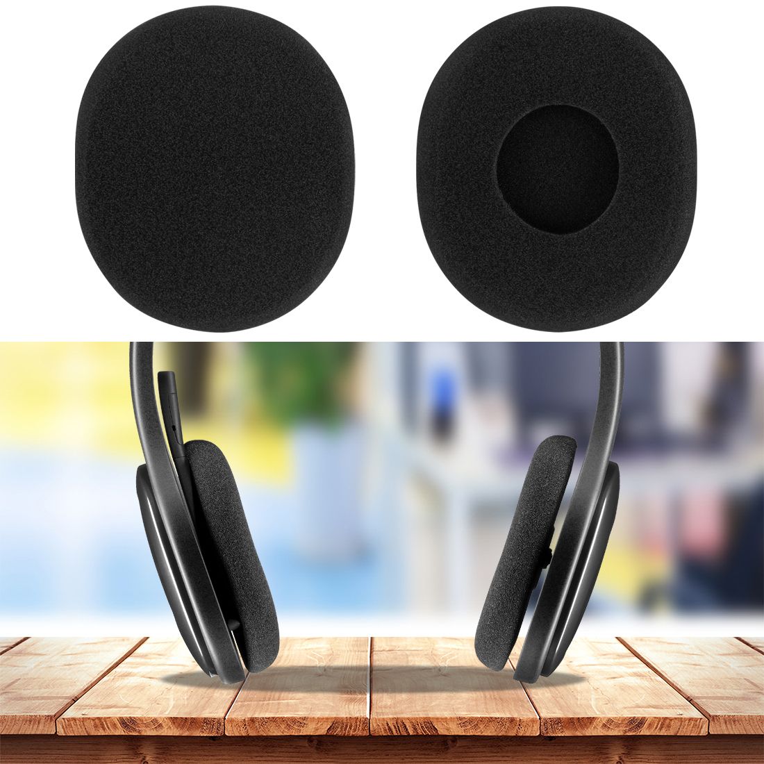 Replacement Ear Pads For Logitech H800 Headphones Earpads