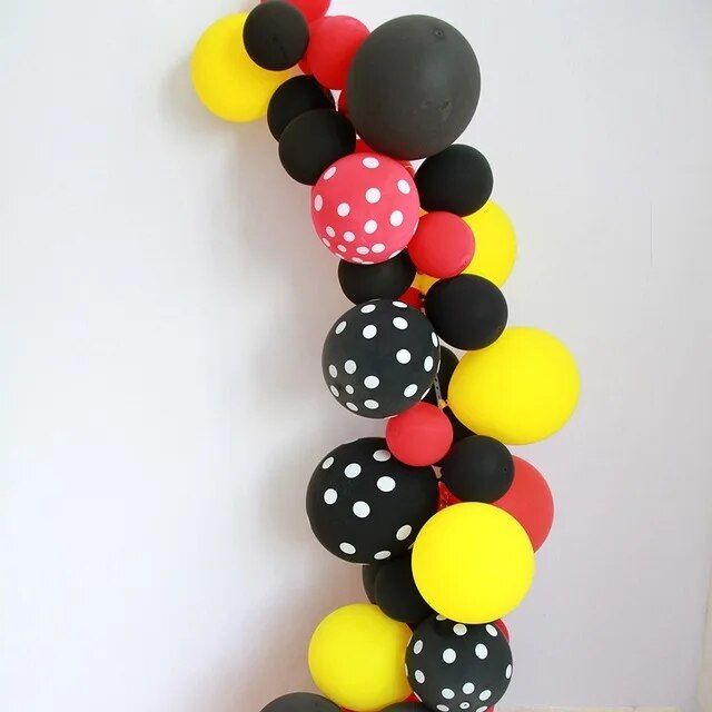 Mickey Mouse First Birthday Decorations Set Happy