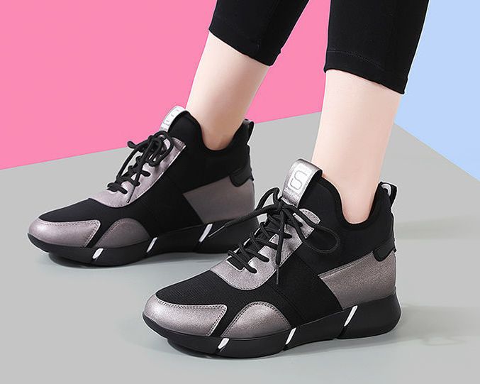 Ladies Lac-up Casual Sport  Sneakers