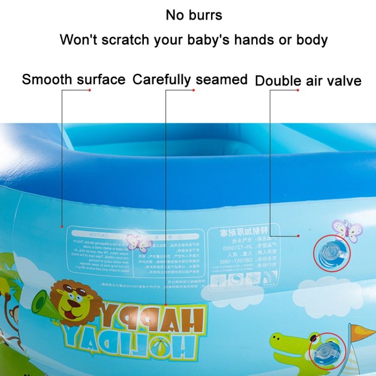 Inflatable Swimming Ring, Pattern: 1.2m Two Layer Pool