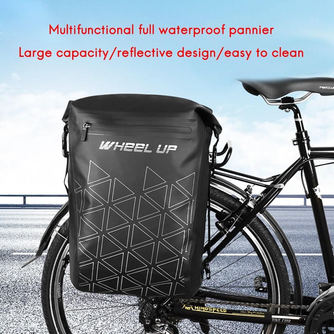 WHeeL UP Bike Pannier Bag 23L MTB Road Bicycle Rear Rack