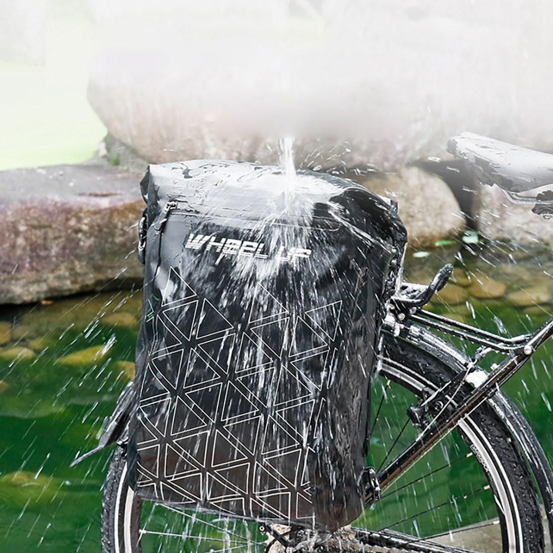 WHeeL UP Bike Pannier Bag 23L MTB Road Bicycle Rear Rack