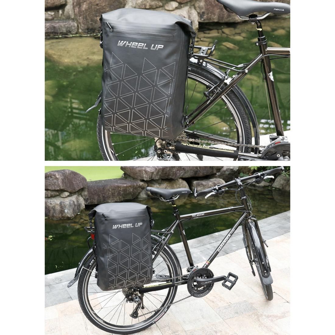 WHeeL UP Bike Pannier Bag 23L MTB Road Bicycle Rear Rack