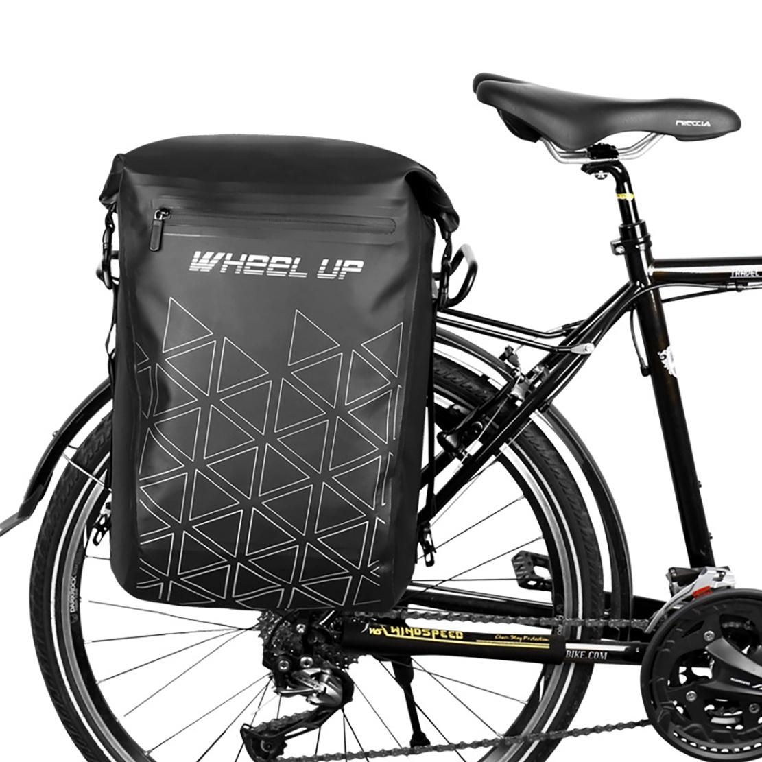 WHeeL UP Bike Pannier Bag 23L MTB Road Bicycle Rear Rack