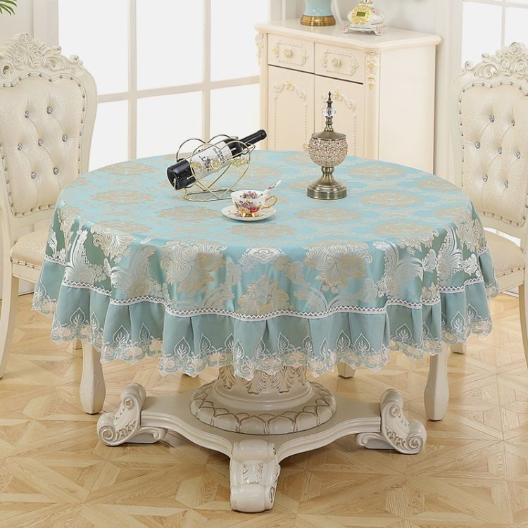 Fabric Round Tablecloth Hotel Anti-scald Table Mats