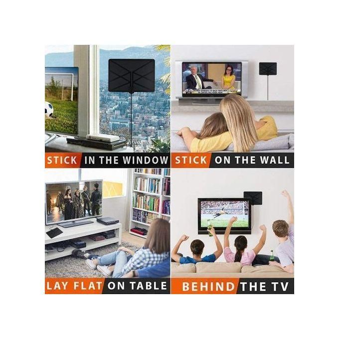 Antenna TV Digital HD 4K Antena Digital Indoor HDTV 1080P