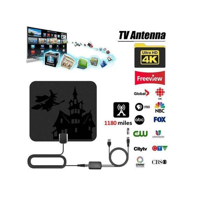 Antenna TV Digital HD 4K Antena Digital Indoor HDTV 1080P