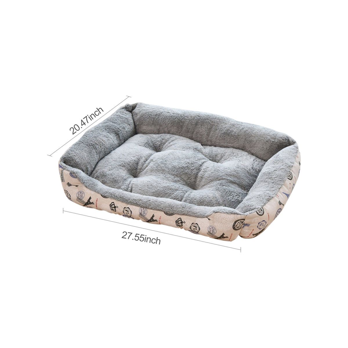 Self-Warming Cat Bed Pad Dogs Cushion Bed Soft Comfortable