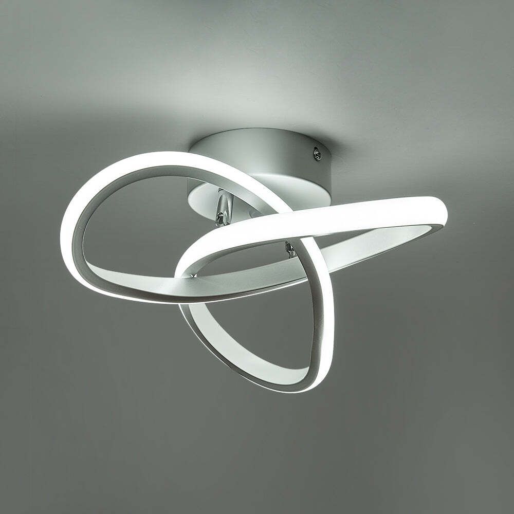 Modern 22W LED Aluminum And Acrylic Ceiling Lamp