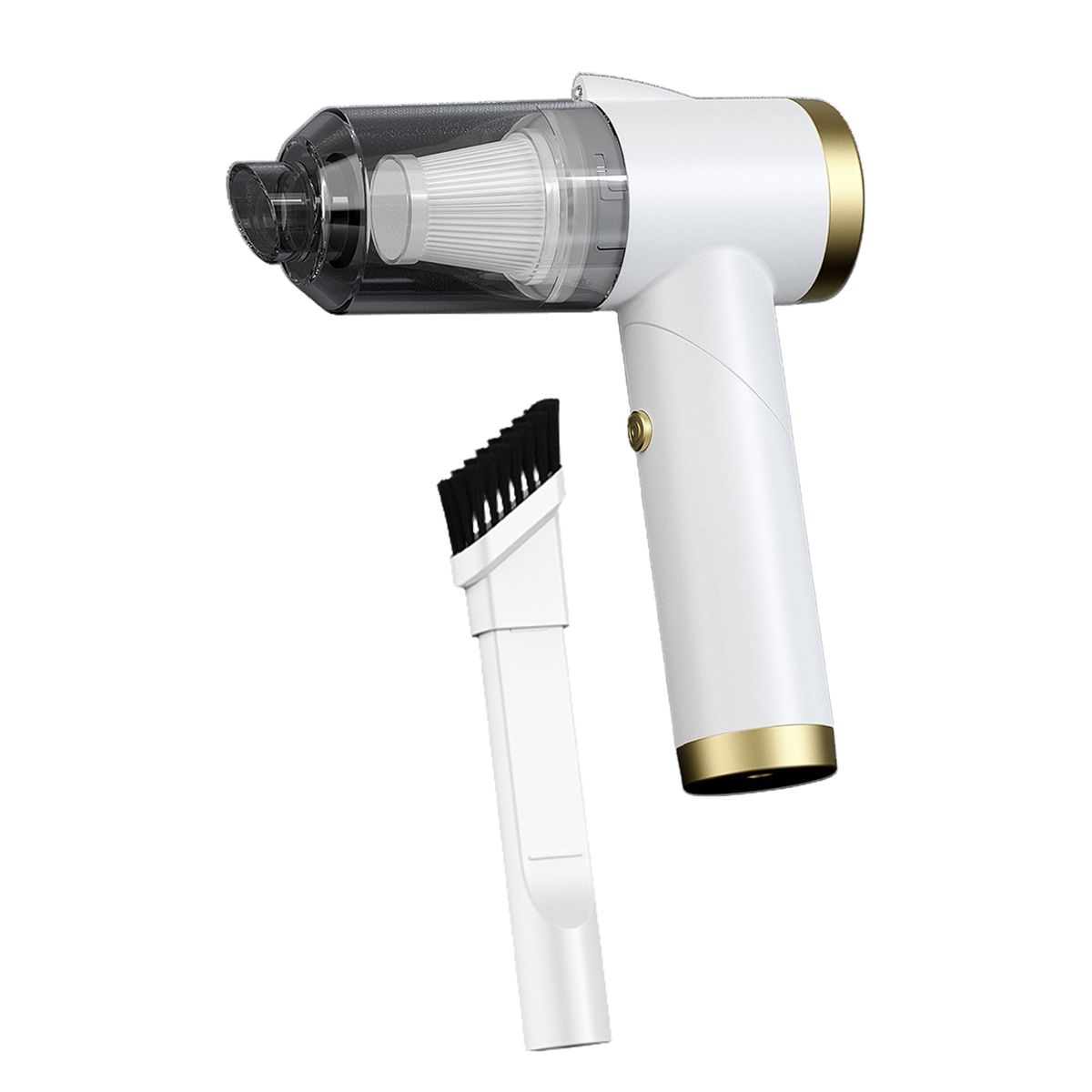 Wireless Car Vacuum Cleaner USB Charging 9000Pa-White