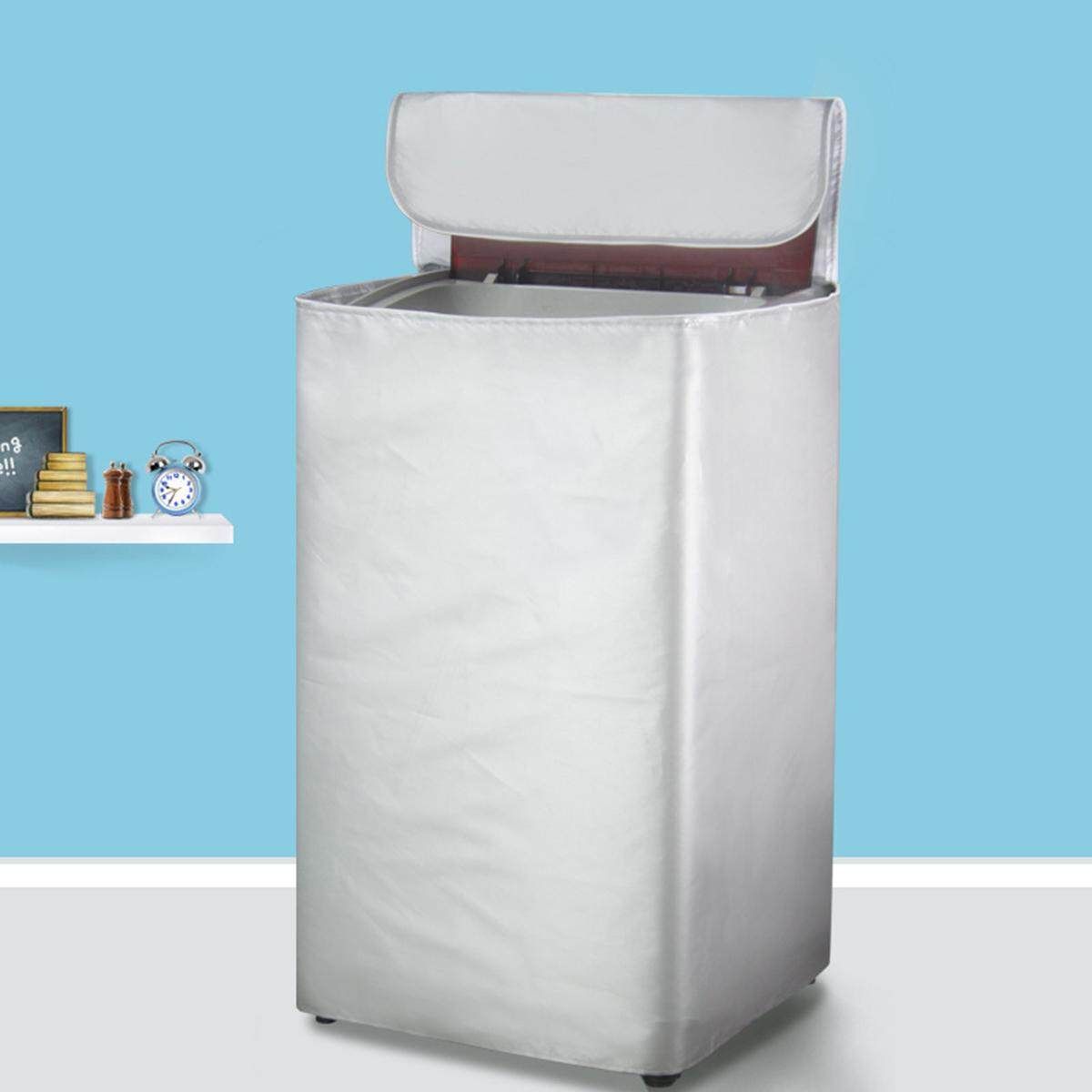 Waterproof Washing Machine Zippered Top Dust Cover Protection Top /Front Cover L