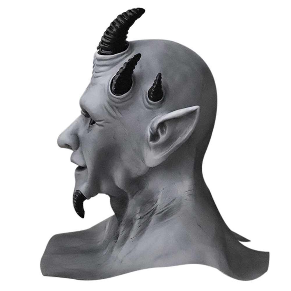 Rocky The Demon Headgear Demon Stone Latex Mask Independent