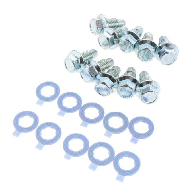 10 Sets 15mm Engine Oil Drain Plug OEM 8132293 For General Motors
