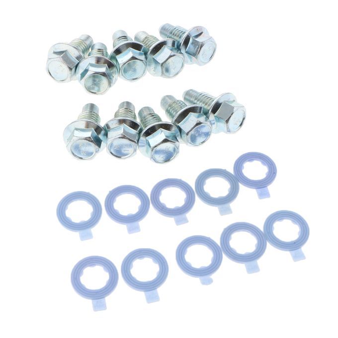 10 Sets 15mm Engine Oil Drain Plug OEM 8132293 For General Motors