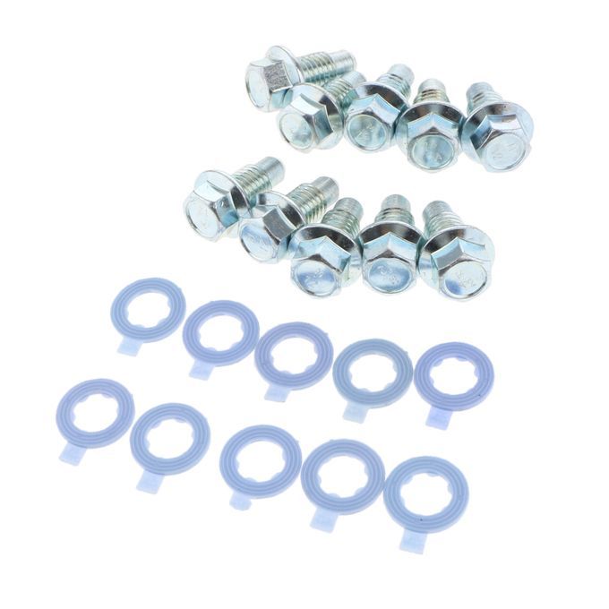 10 Sets 15mm Engine Oil Drain Plug OEM 8132293 For General Motors