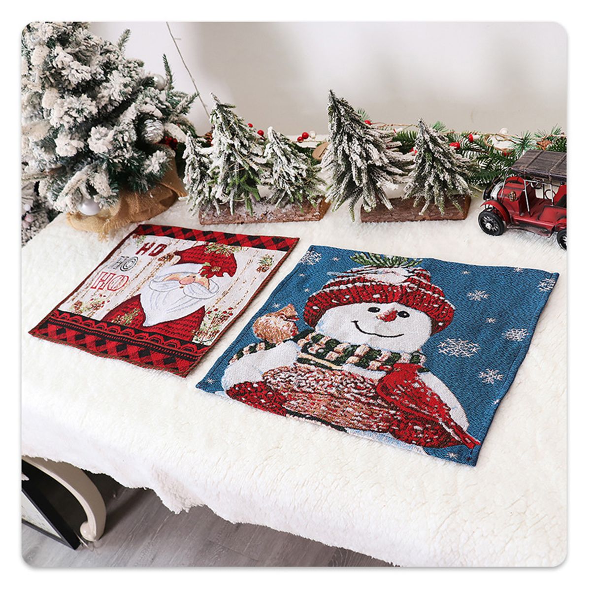 Snowman Christmas Placemats Christmas Place Mats Dining