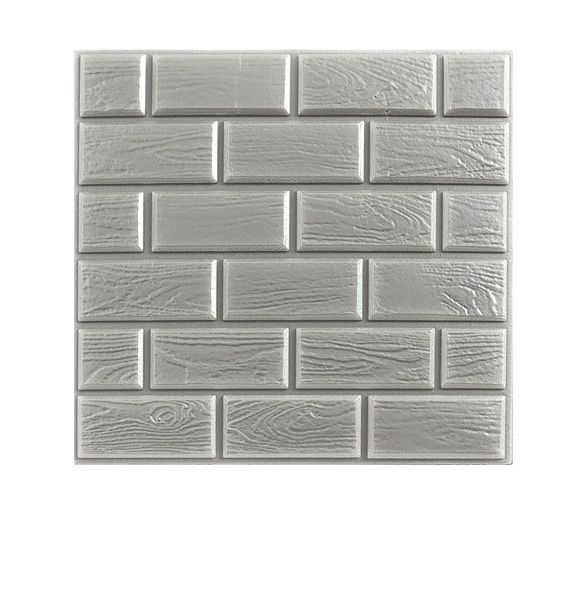 3D Wall Stickers Foam Brick Self Adhesive Wallpaper