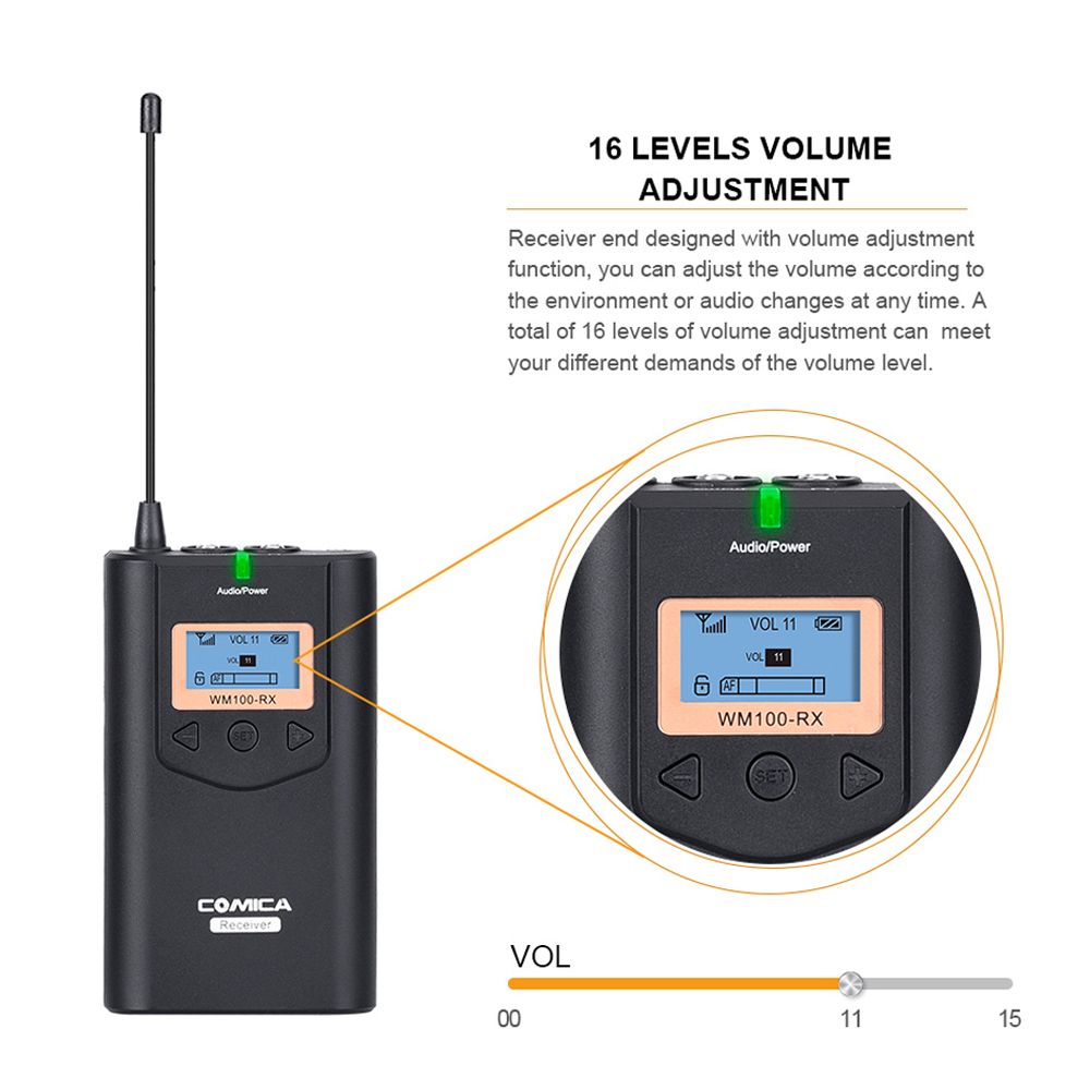 CVM-WM100H 48-Channel UHF Wireless Handheld Microphone