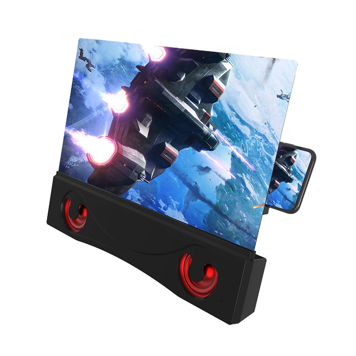 12-inch Mobile Phone Screen Magnifier Bluetooth Speaker