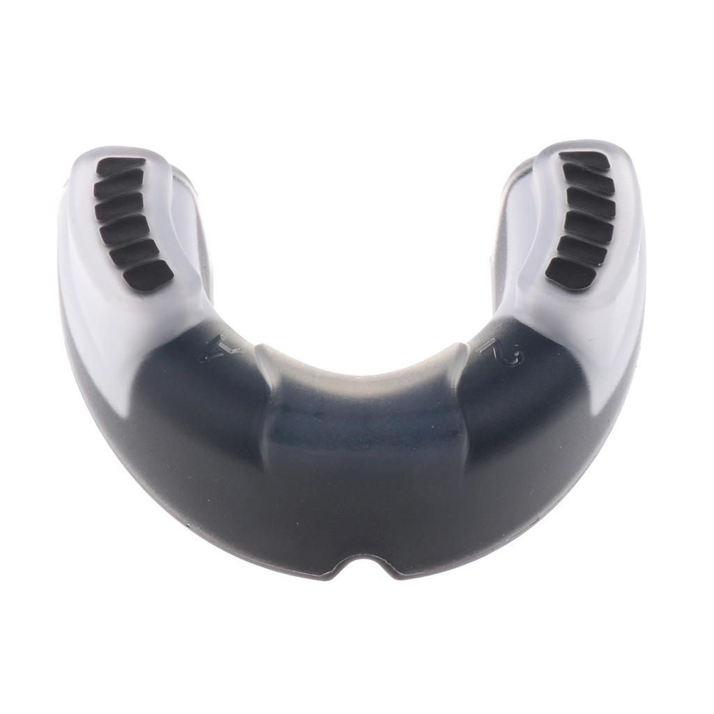 Sports Mouthguard Adult EVA Mouth Guard Boxing MMA   Black