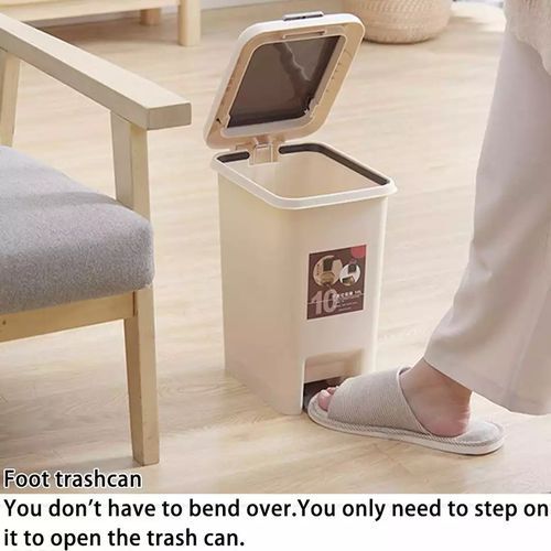 Indoor Outdoor Kitchen 10litres Pedal Waste Bin
