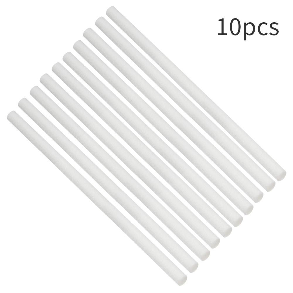 10Pcs Humidifier Sticks Replacement Cotton Filter 10mm Core Cotton Filter Wicks for Portable USB Humidifiers