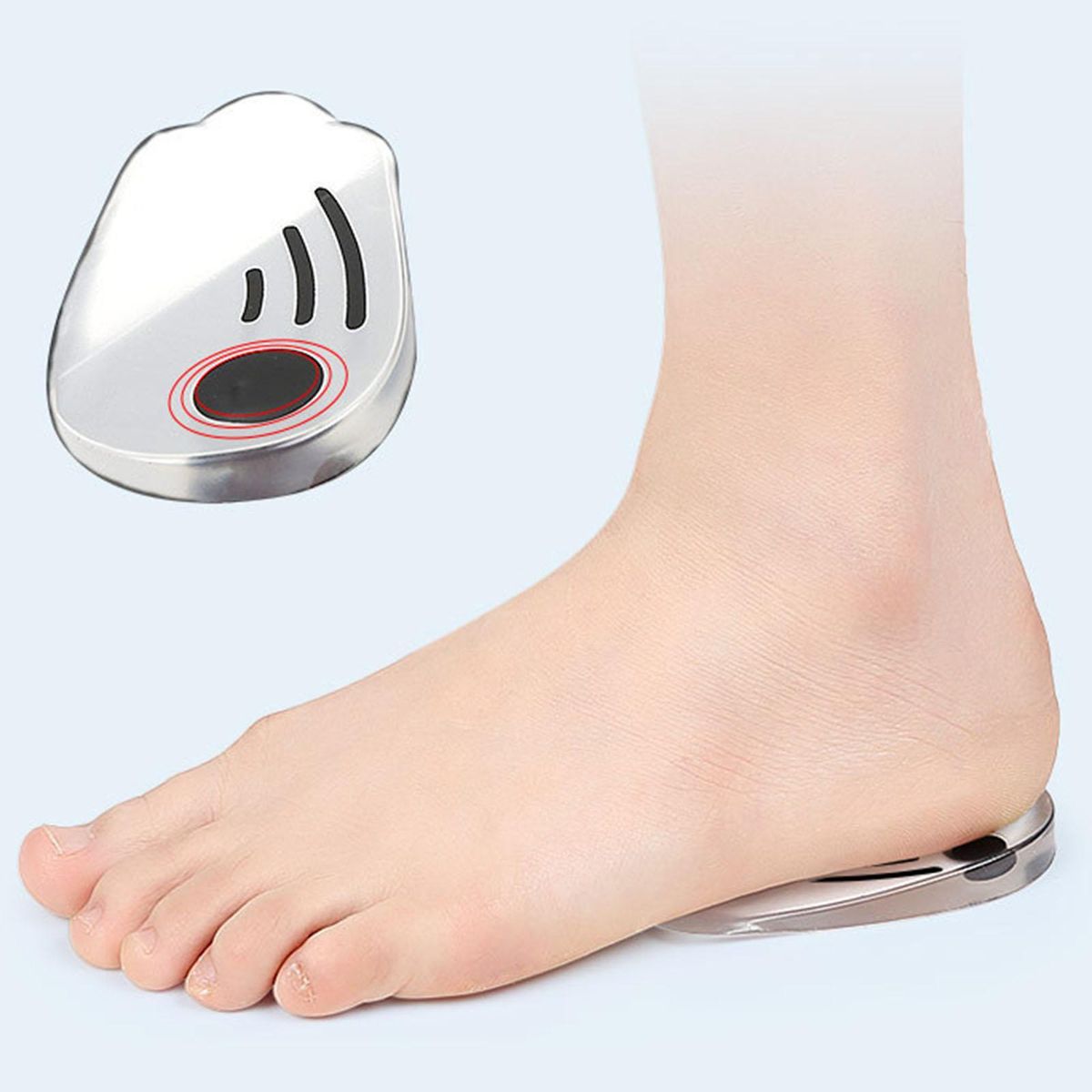 Height Increase Shoe Pad Foot Alignment Bow Legs M Size