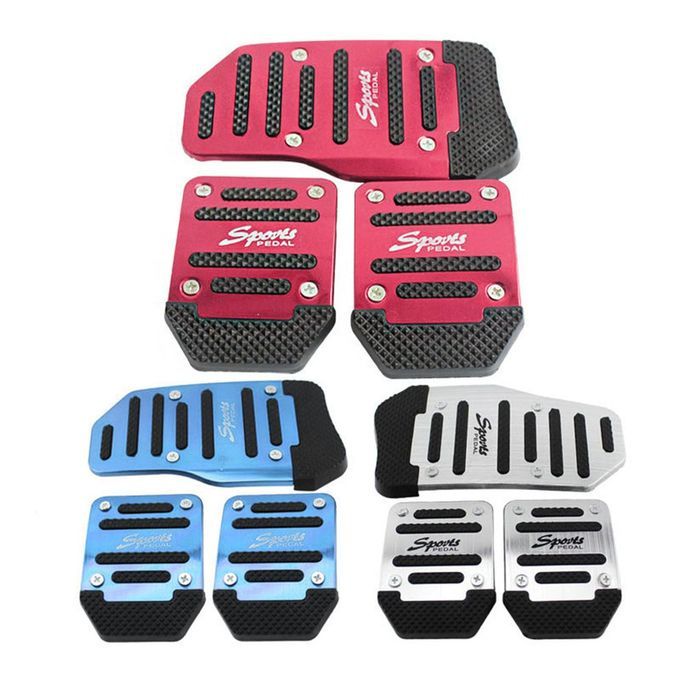 MT Aluminum Manual Transmission Car Non-slip Pedal Brake Clutch Accelerator