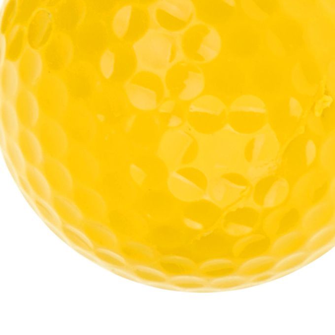 1 Piece Lightweight   Golf Practice Ball Yellow 42.6mm