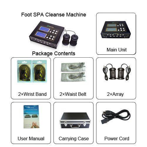 Detox  Machine ( Dual  Ionic Foot Spa Detoxifying Machine)