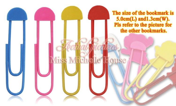 8pcs Deadpool Bookmark Action Figure Paper Clips Creative