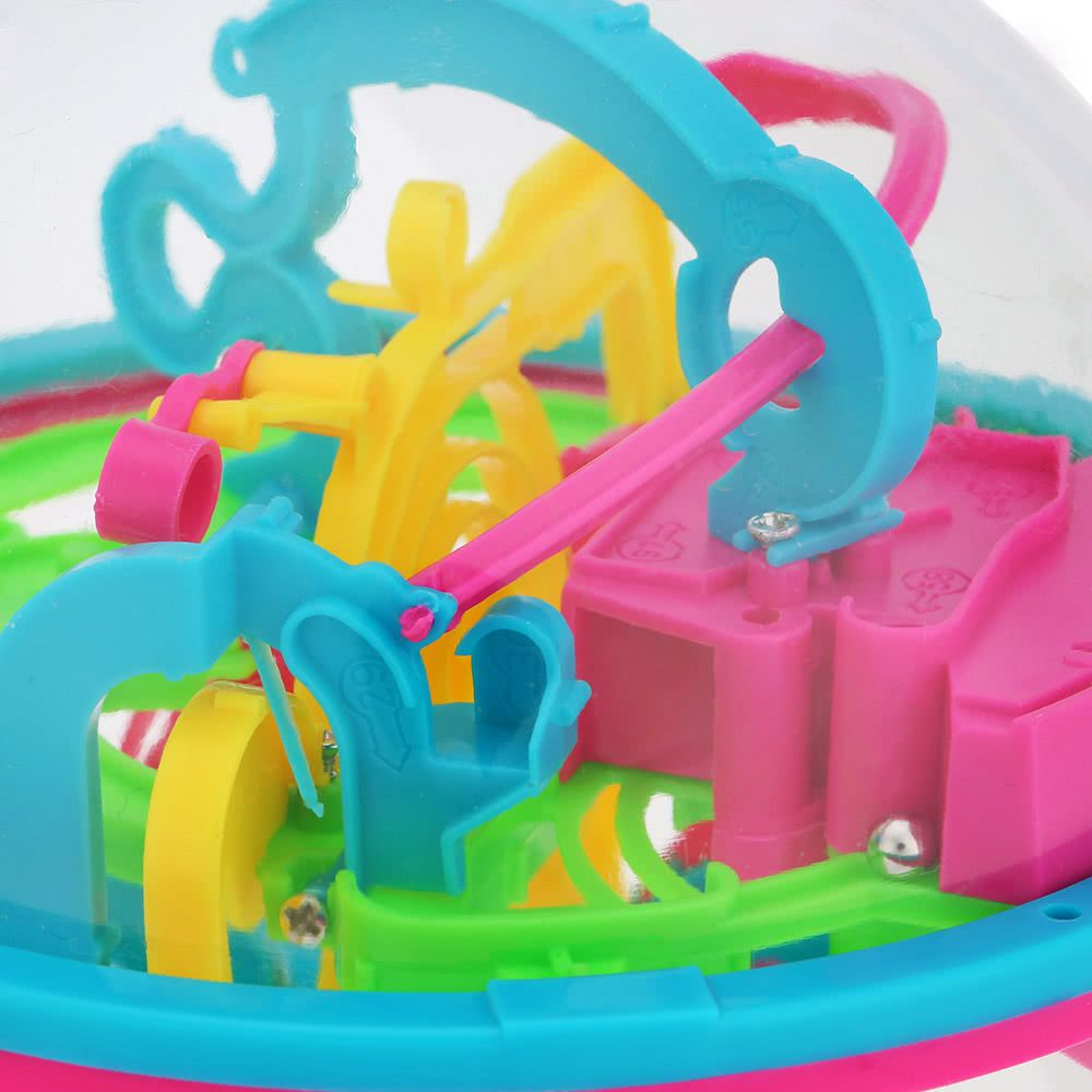 3D Spherical Maze Intellect Ball Balance Game Magical Puzzle