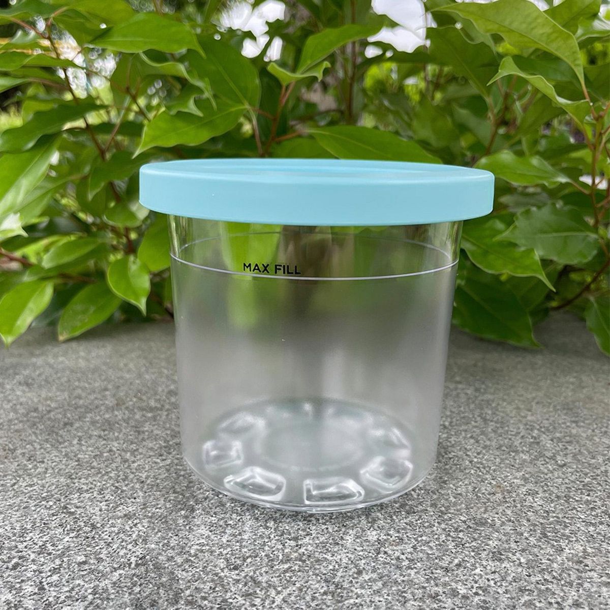 Ice Cream Storage Holder Ice Cream Machine Storage Holders Blue