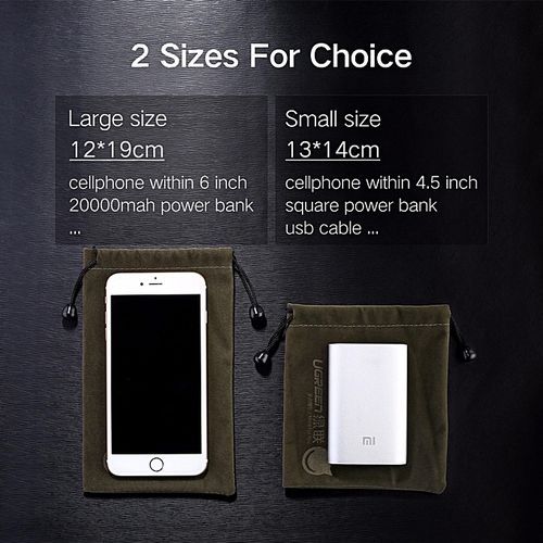 Phone Pouch Bag For Mobile Phone Accessories Portable Waterproof Drawstring Protection Bag-Small Size By HonTai