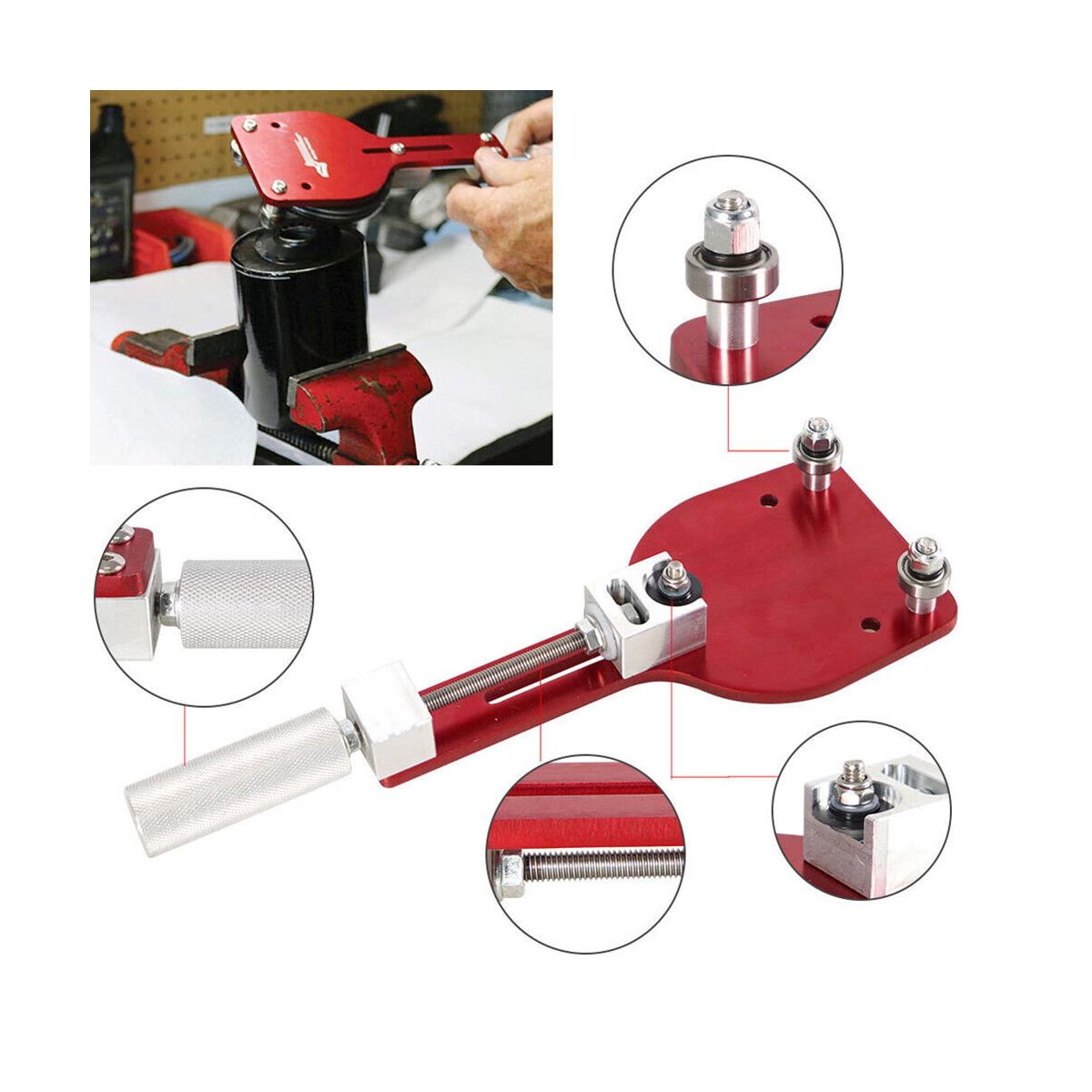 52-77750 Oil Filter Cutter Tool Universal Billet Aluminum