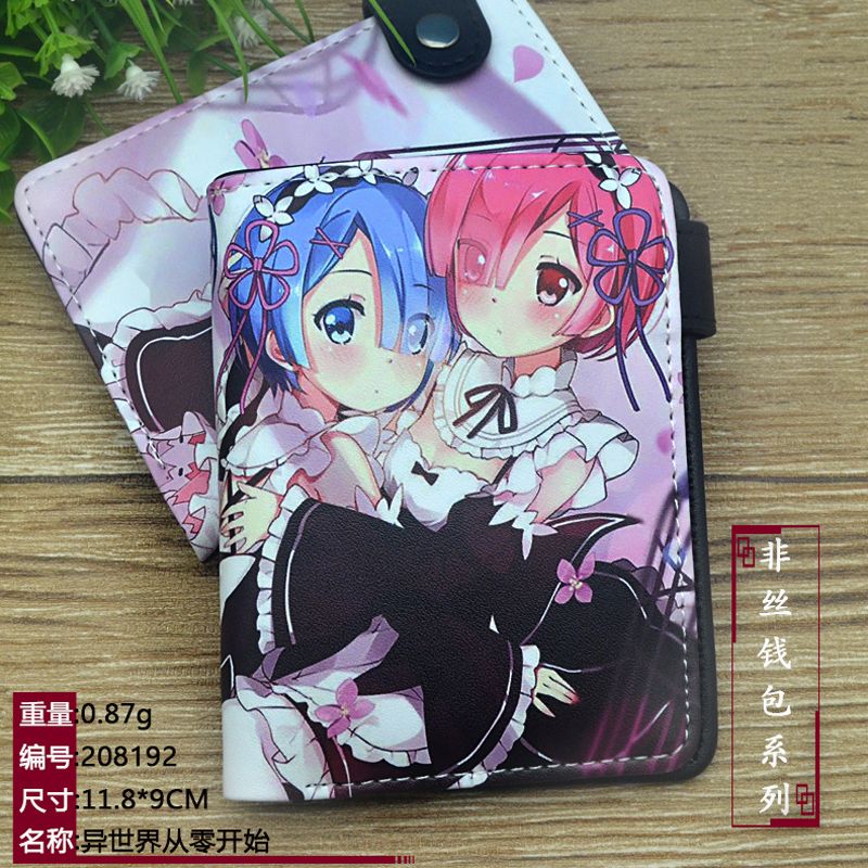 Anime Pirate King Short Wallet Monkey D Luffy Synthetic