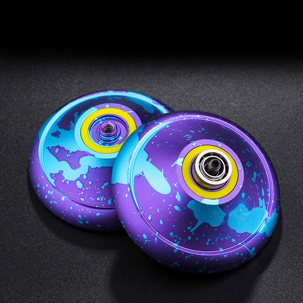 MAGICYOYO K8 Polished Alloy Aluminum Professional Yoyo Ball Spin Toy for Kids