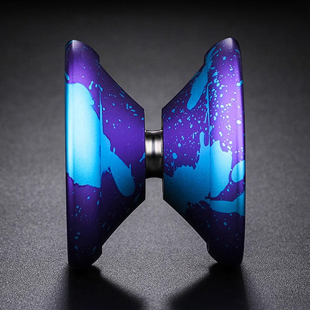 MAGICYOYO K8 Polished Alloy Aluminum Professional Yoyo Ball Spin Toy for Kids