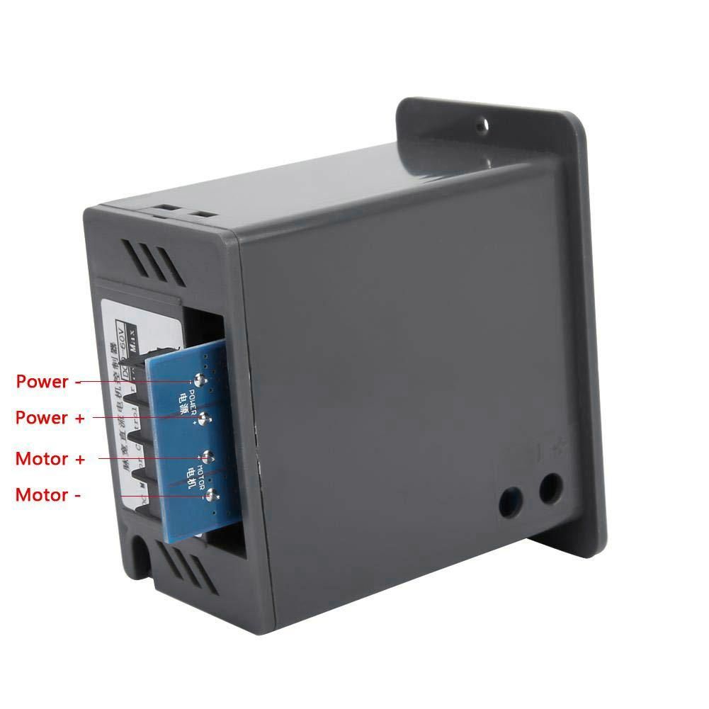 DC 12V 24V 36V 48V 10A PWM Motor Speed Controller Reversible Switch Regulator Control Forward Rotation Stop