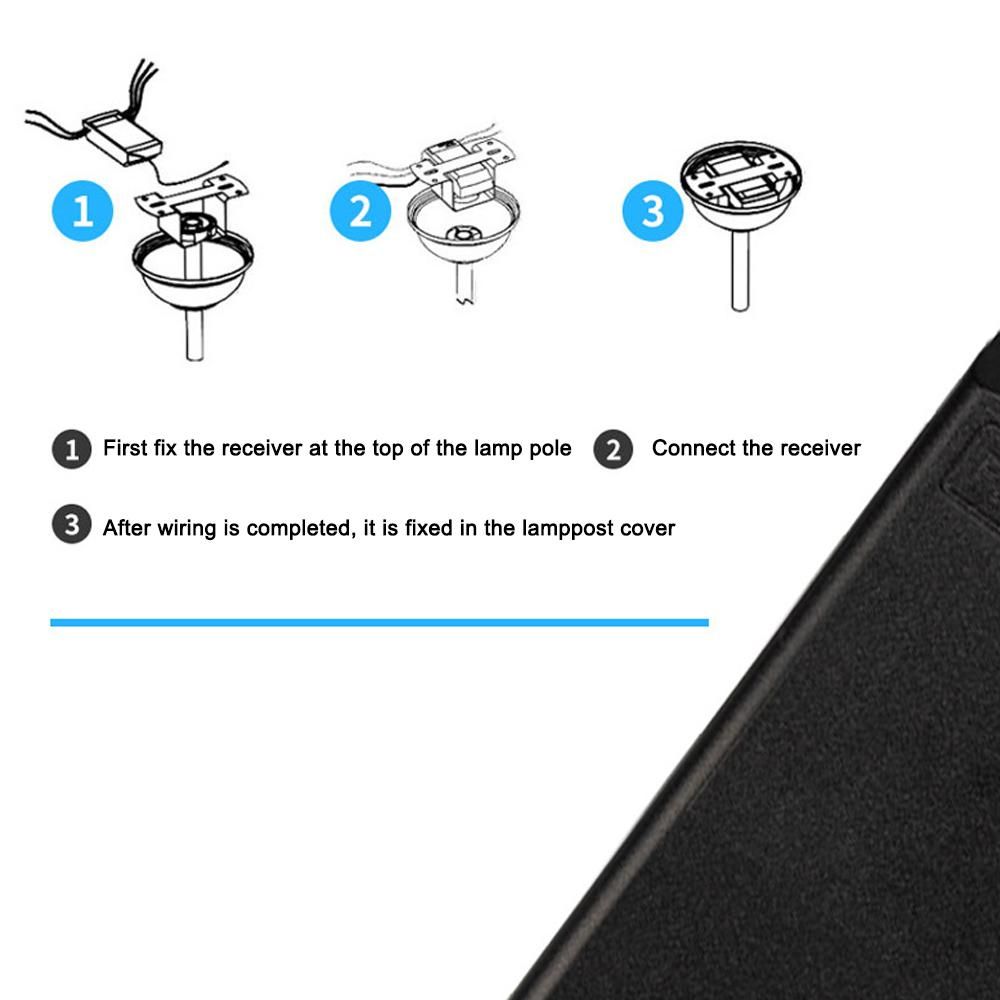 110V Universal Ceiling Fan Lamp Remote Control Kit 3-in-1 Ceiling Fan Light Speed Timing Wireless Remote Controller High Power Load