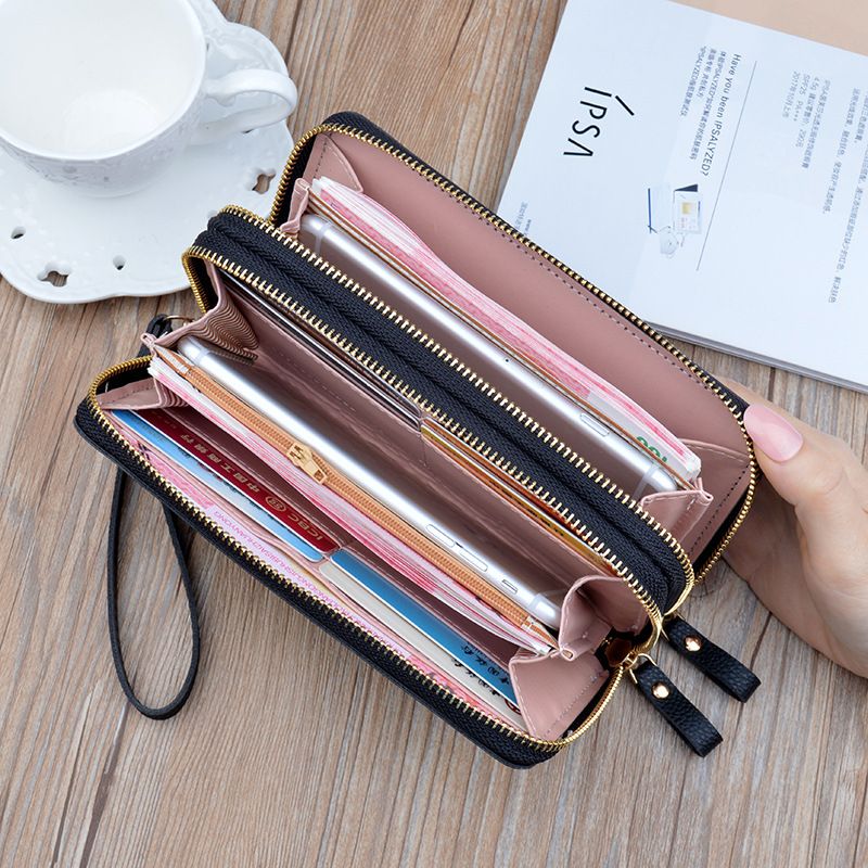 Women's Wallet Fashion V Ladies Mobile Phone Bag Long