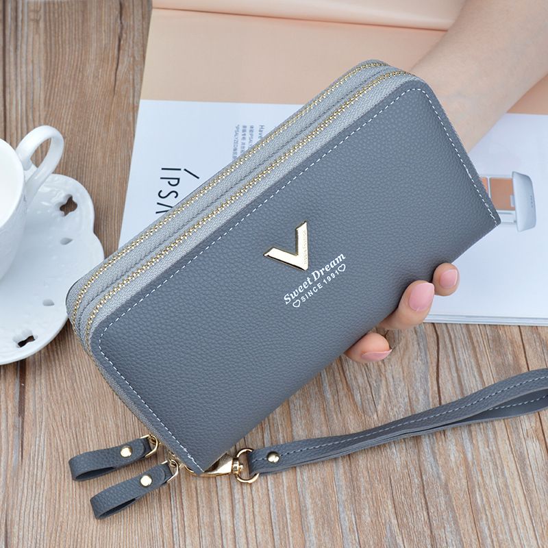 Women's Wallet Fashion V Ladies Mobile Phone Bag Long