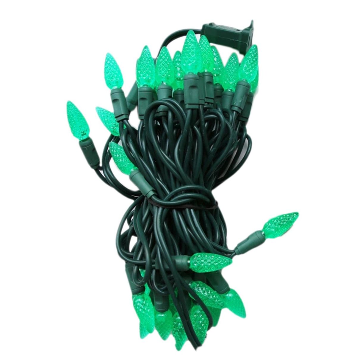 Outdoor Led Christmas Tree Lights, 70 C6 Green