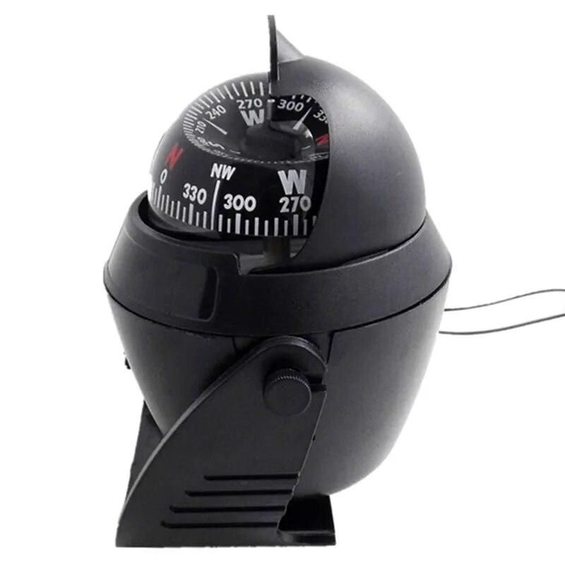 Ocean Compass Marine Navigation Waterproof for Automobiles Boat Durable Outdoor Trip Tools Compass with Luminous Direction Ball